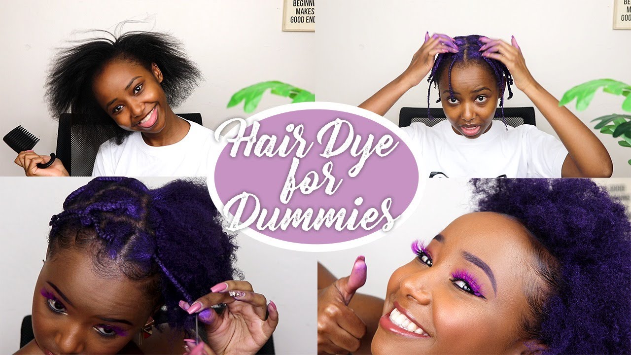DIY: TEMPORARY WASHABLE DYE //Wabosha Maxine
