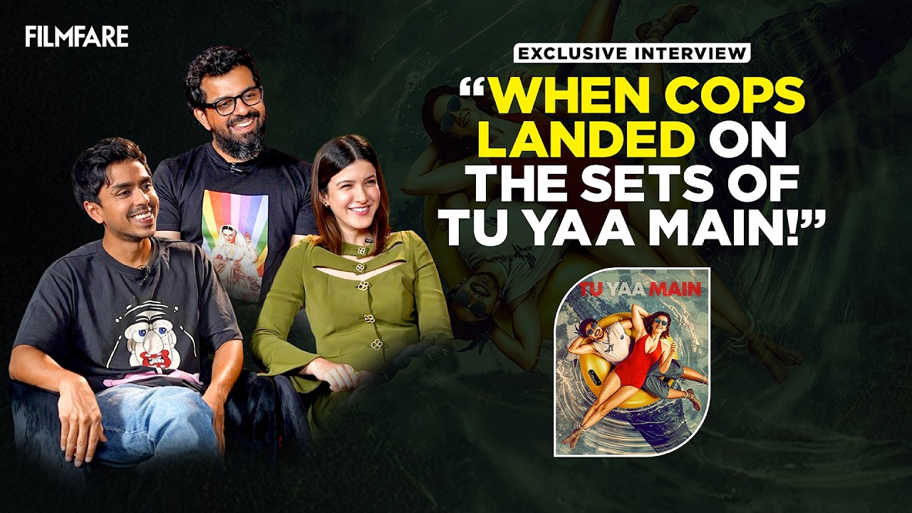 Police on Set, Crocodiles & More | Bejoy Nambiar, Shanaya Kapoor & Adarsh Gourav Spill | Tu Yaa Main