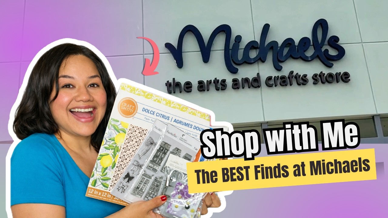 Michaels Shop with Me 2026: Spring junk journal haul & craft hacks ✂️