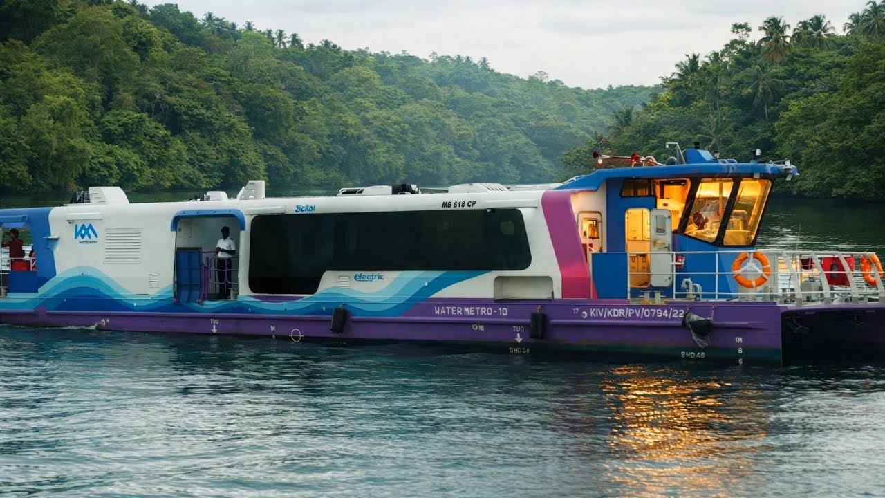 Trying India's First Water Metro | Kochi Water Metro🇮🇳