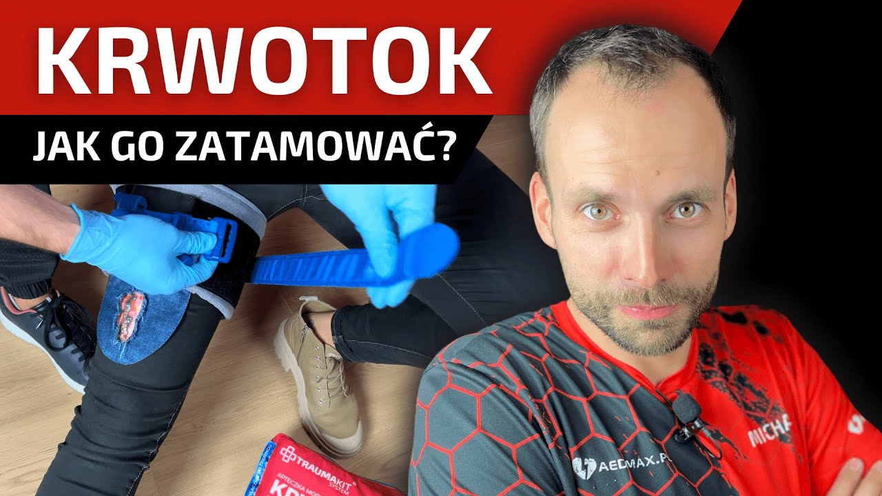 Pierwsza Pomoc Krwotoki: Jak Zatamować Krwotok Tętniczy i z Palca | AEDMAX.PL