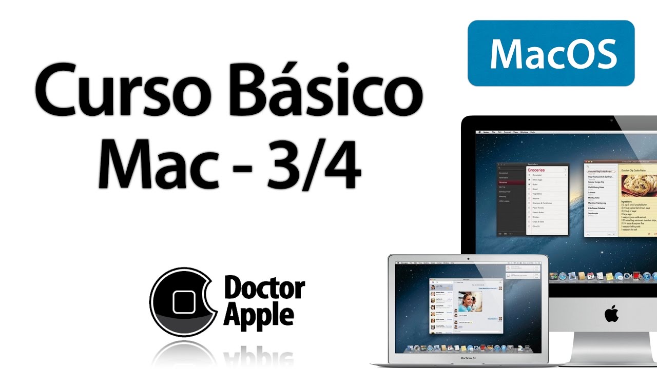 Curso Mac Básico Apple Grátis - Aprenda a usar o Mac 3/4