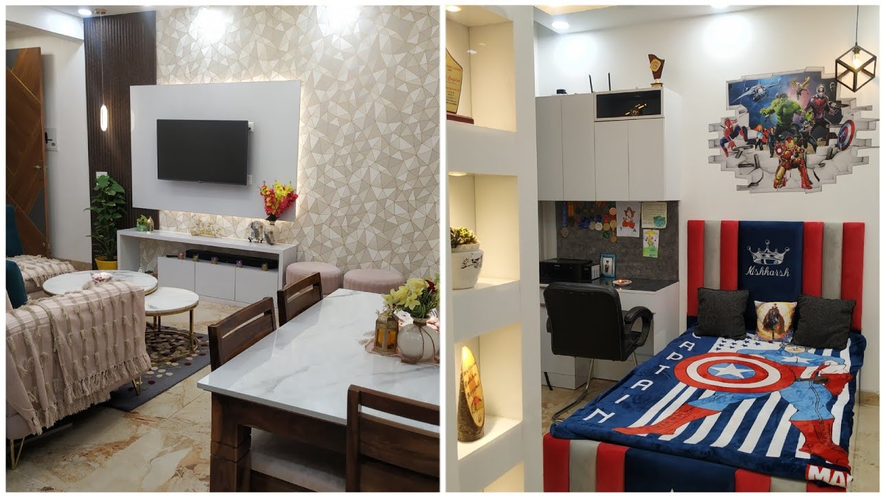 Most Awaited Video देखना न भूलें😍 My Home Tour 🏡🧿3 BHK Flat Interior 💒 SKA Metro Flat Interior 💒