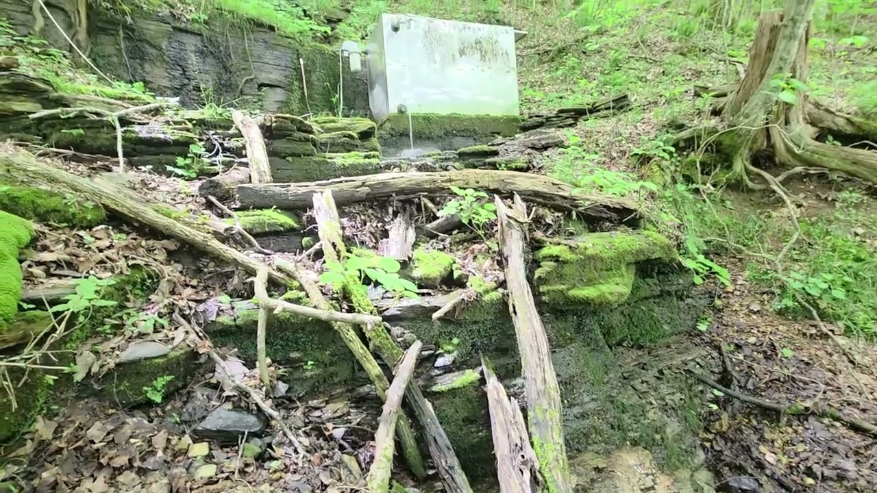 Spring water - Freeze proof sediment trap