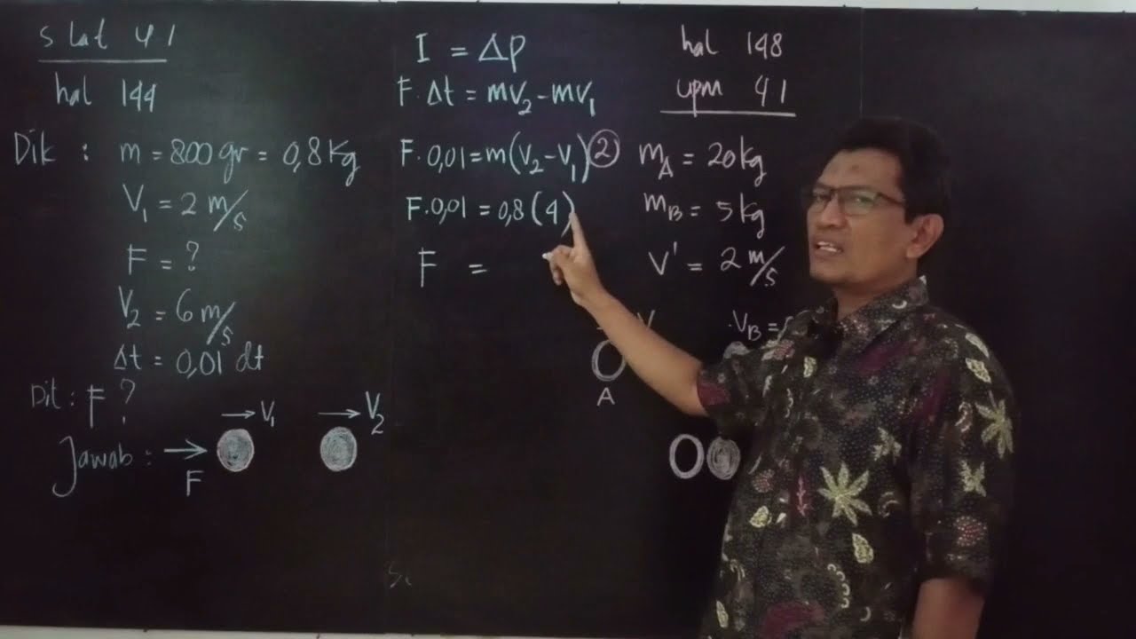 MOMENTUM, IMPULS, DAN HUKUM KEKEKALAN MOMENTUM | Momentum, Impuls dan Tumbukan #1 - Fisika Kelas 10