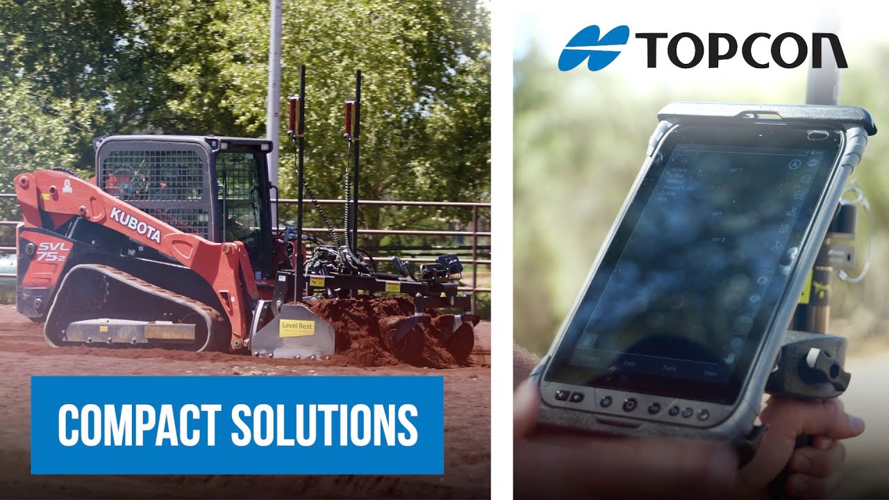 Topcon's exciting Compact Solutions | 2D-MC & MC-Mobile