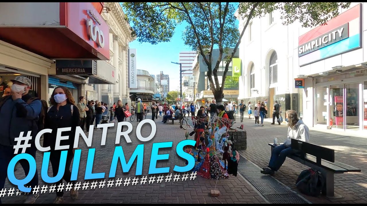 Recorriendo QUILMES I BUENOS AIRES I ARGENTINA I Walking Tour HD