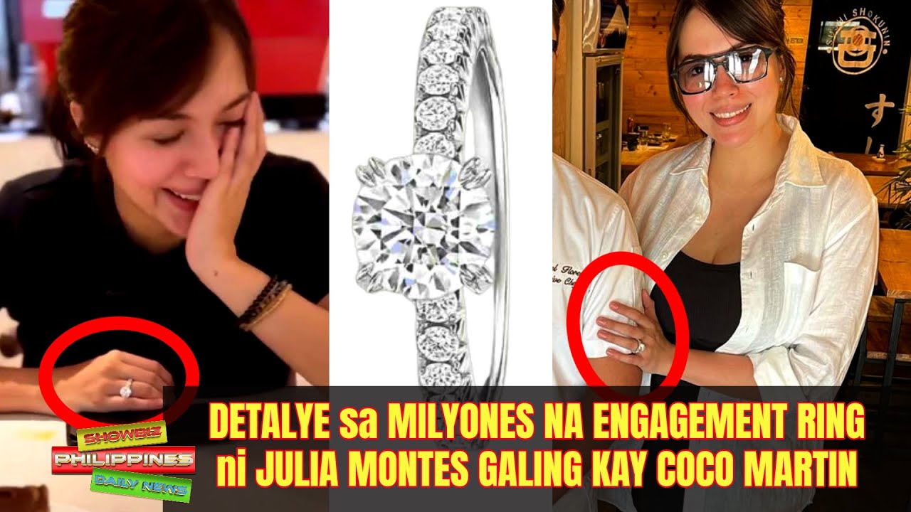 DETALYE sa MILYONES na Engagement Ring ni Julia Montes sa Proposal ni Coco Martin Ayon sa Report