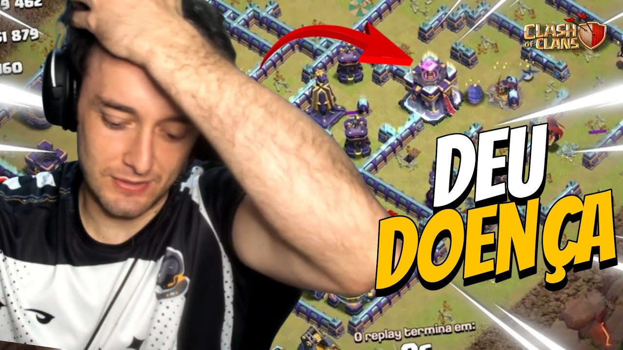 TENTE NÃO RIR NO CLASH OF CLANS #7 - DEI 2 ATAQUES DE 1 ESTRELA NA CAMPEÃO