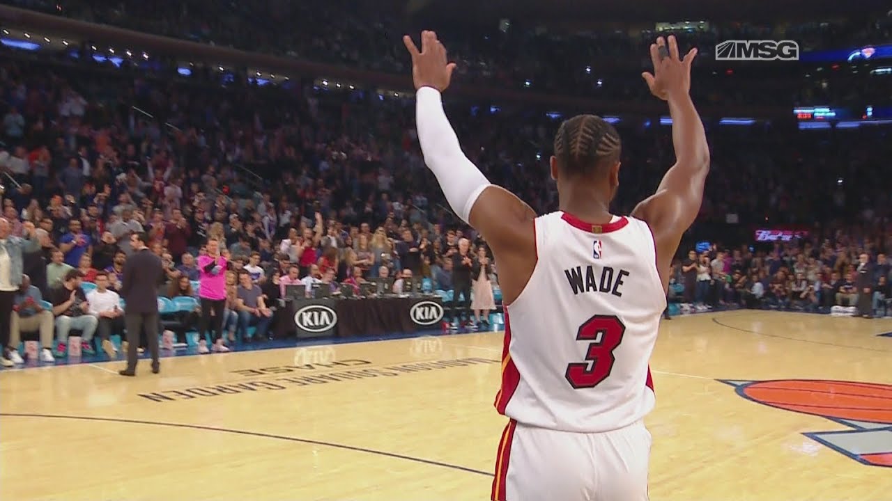 Dwyane Wade Gets Standing Ovation and Tribute From Fizdale