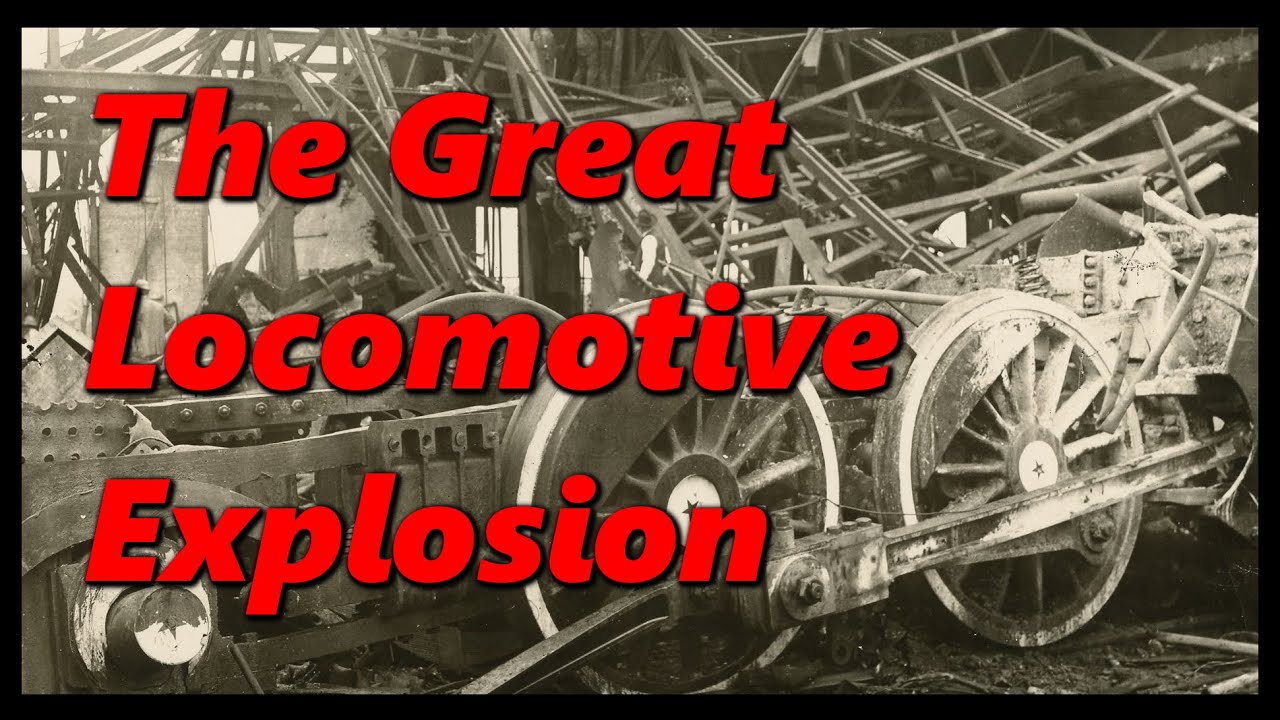 Локомотив, взорвавший Сан-Антонио 🚂 Взрыв паровоза 704 в 1912 году 🚂 История в темноте