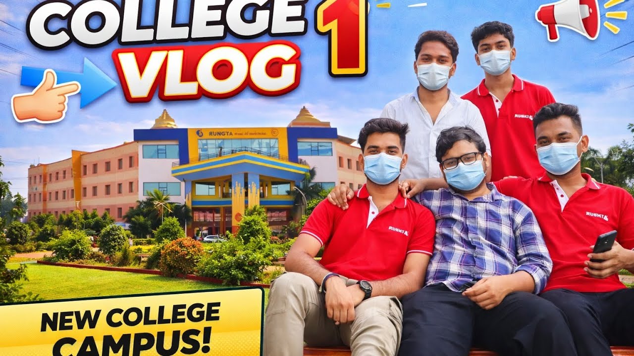DAY 1 COLLEGE LIFE VLOG😎| #college #shorts #vlog #youtube