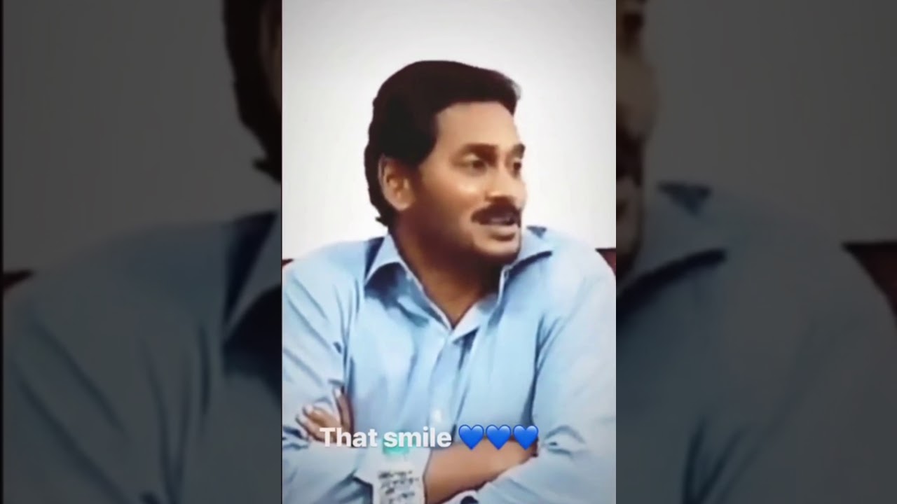 YS Jagan mohan reddy smile