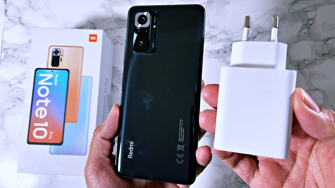 Xiaomi Redmi Note 10 Pro -  33W Fast Charging Test - How Fast is it?
