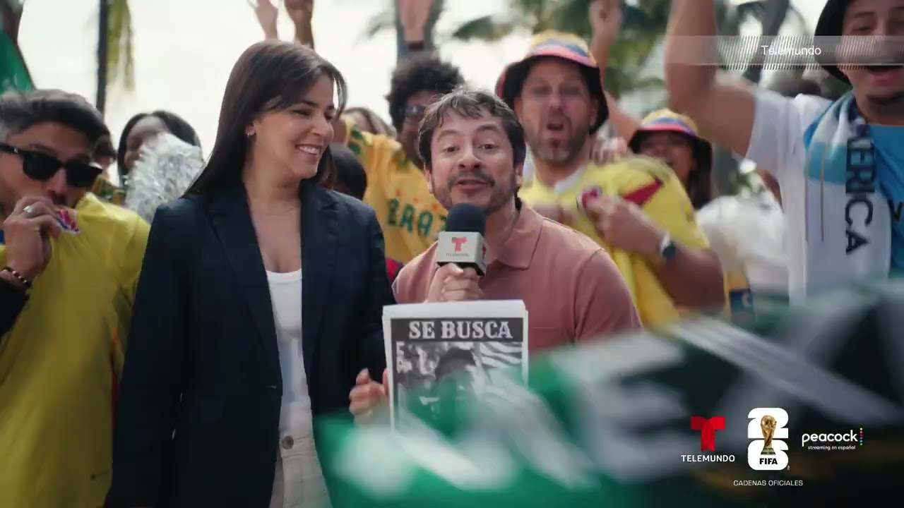 Telemundo 2026 FIFA World Cup promo 'Y tú, ¿con quién lo vas a ver?: El Reencuentra' (0:60)