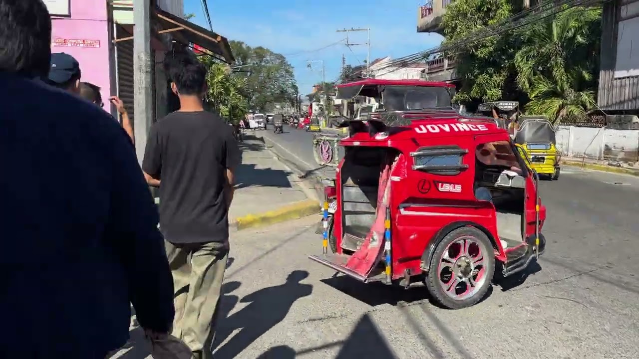 Local Philippines Street Walking Video in 4K