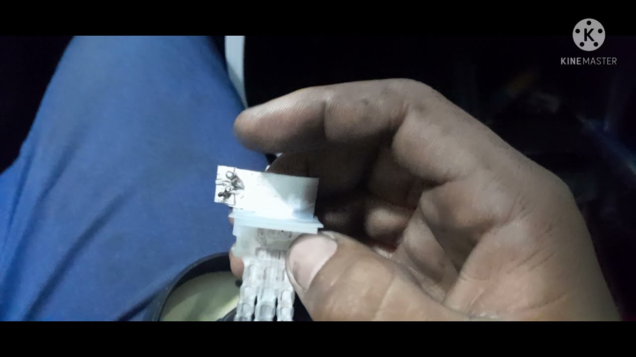 buzina Peugeot 206 parou de funciona não funciona. defeito na fita da chave de seta