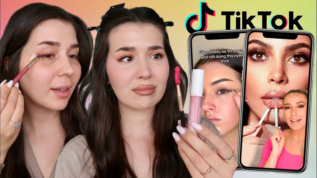 TİKTOK MAKYAJ HİLELERİNİ DENEDİM! 😅 | 2023