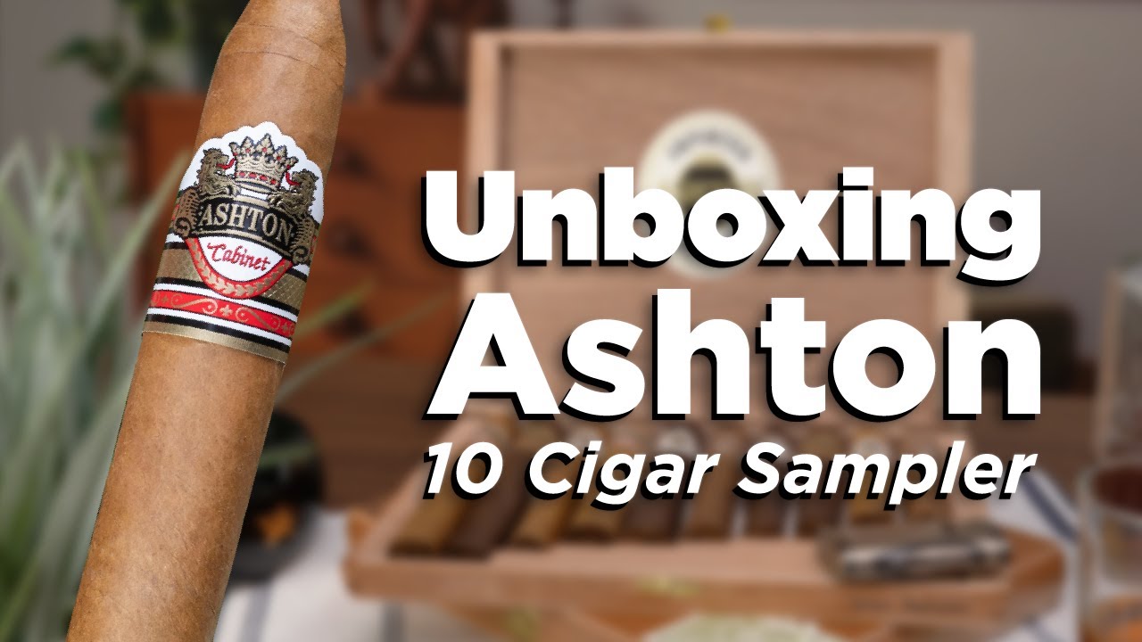 Unboxing the Ashton 10 Cigar Sampler