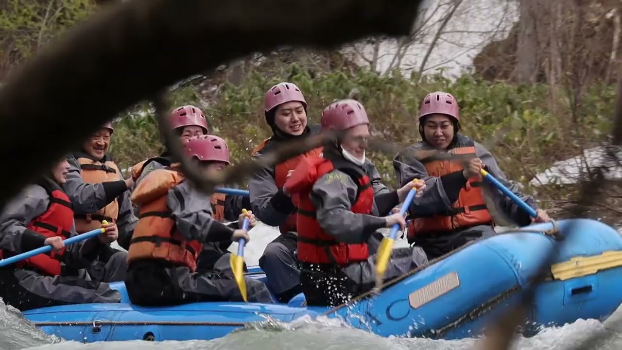 2022 Spring Rafting in Niseko