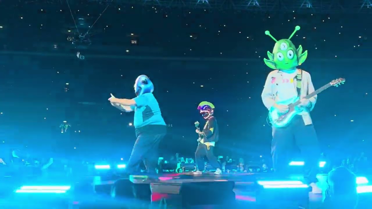 Coldplay Something Just Like This Wembley Stadium 4th September 2025 