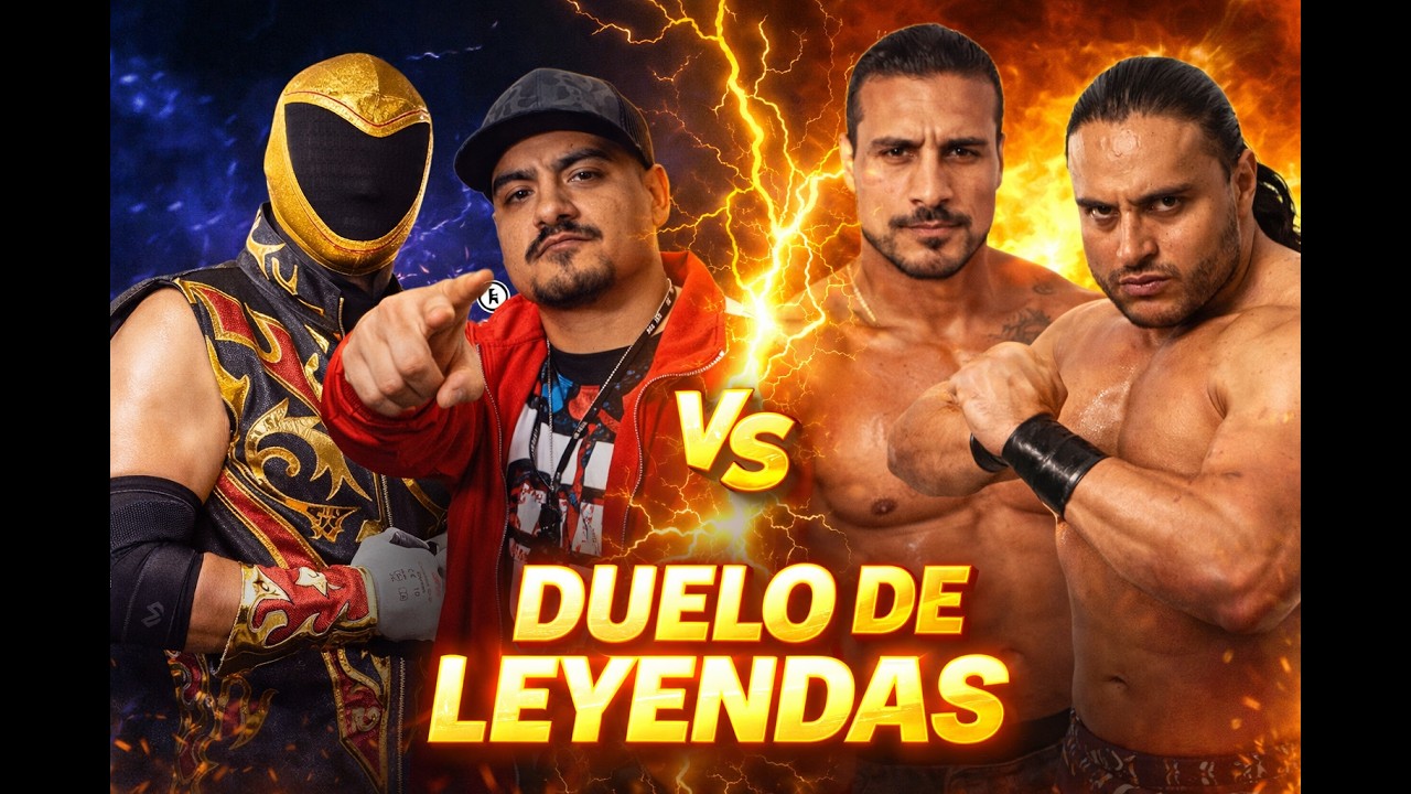 Freestyle y Lucha Libre juntos… lo que pasó en el Palacio de los Deportes