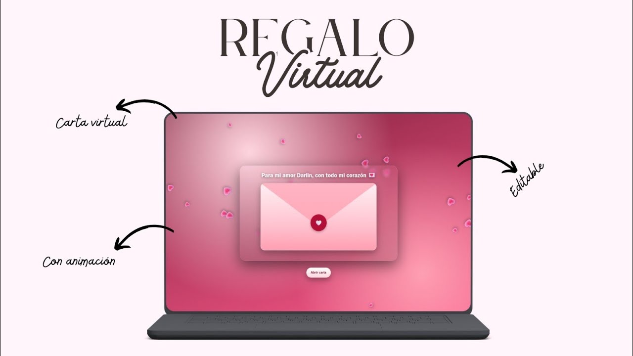 carta para ti — código html. #7