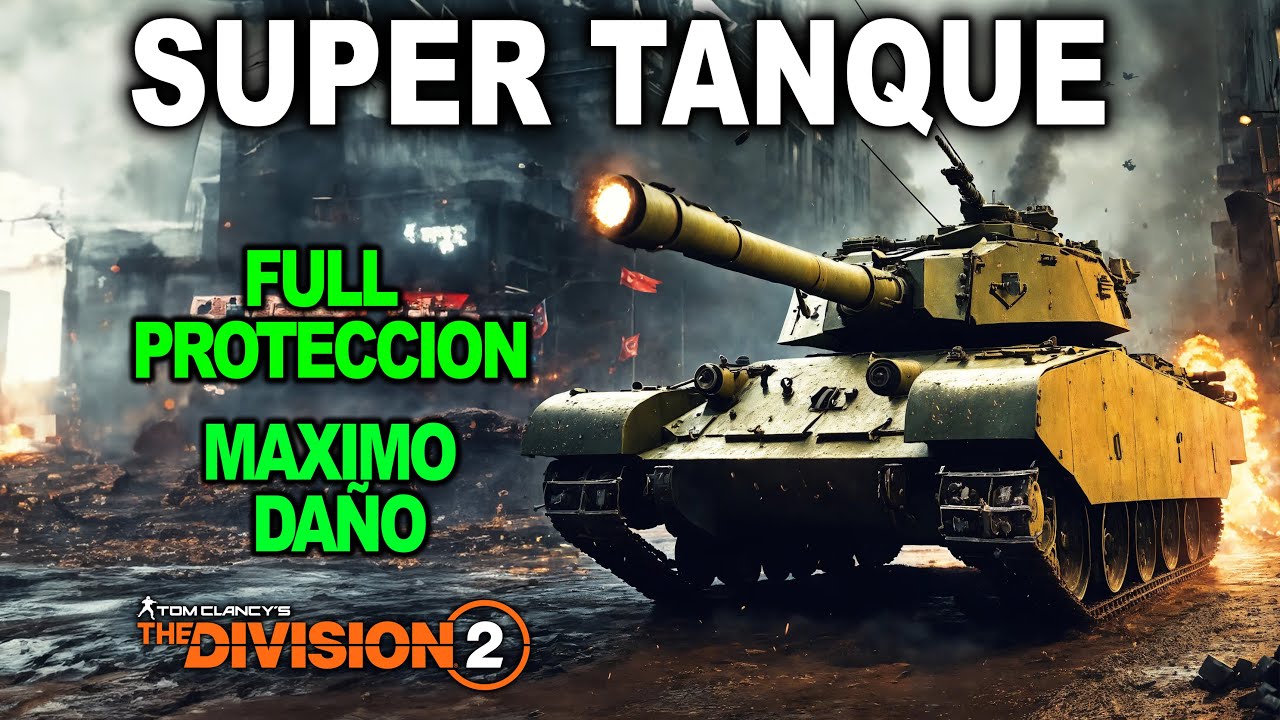 SÚPER TANQUE vs ÉLITE 💪 +2M de Daño por Disparo 🔥 | The Division 2