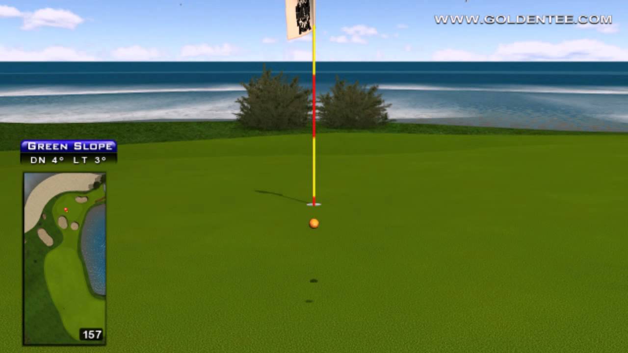 Golden Tee Great Shot on Cape Haven #7!