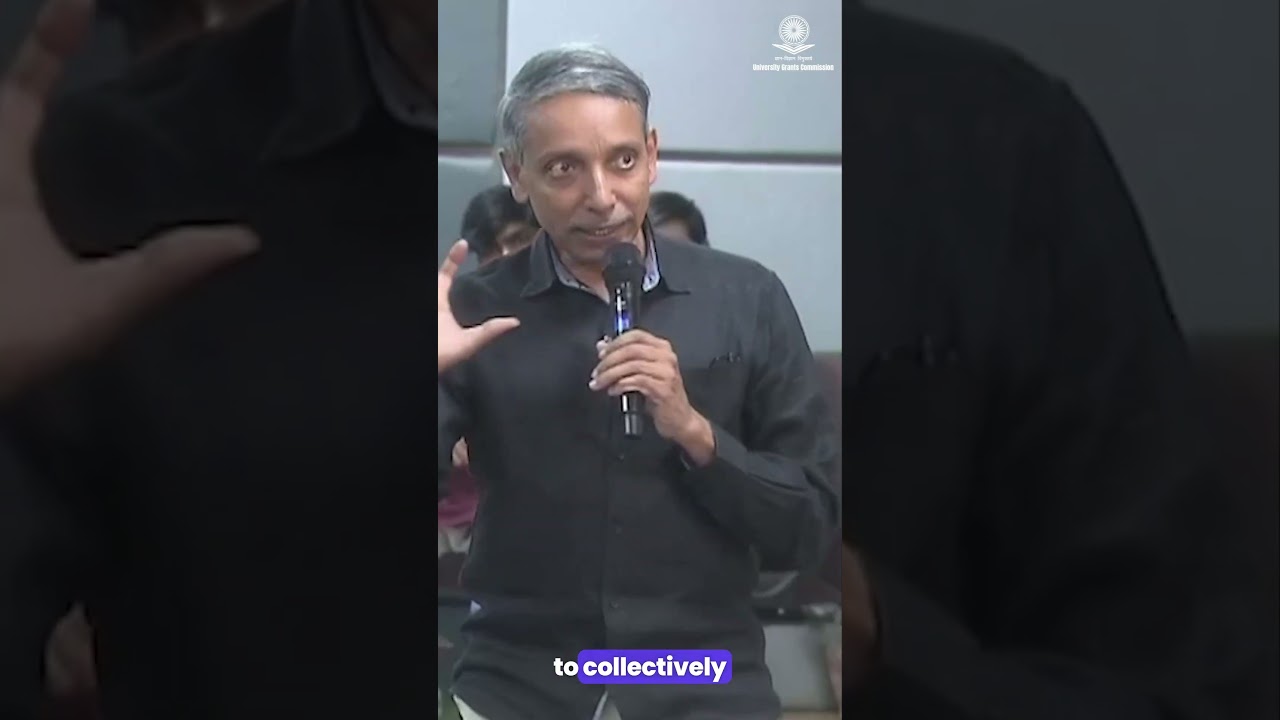 UGC Chairman, Prof. M. Jagadesh Kumar, discussing how National Education Policy empowers students.