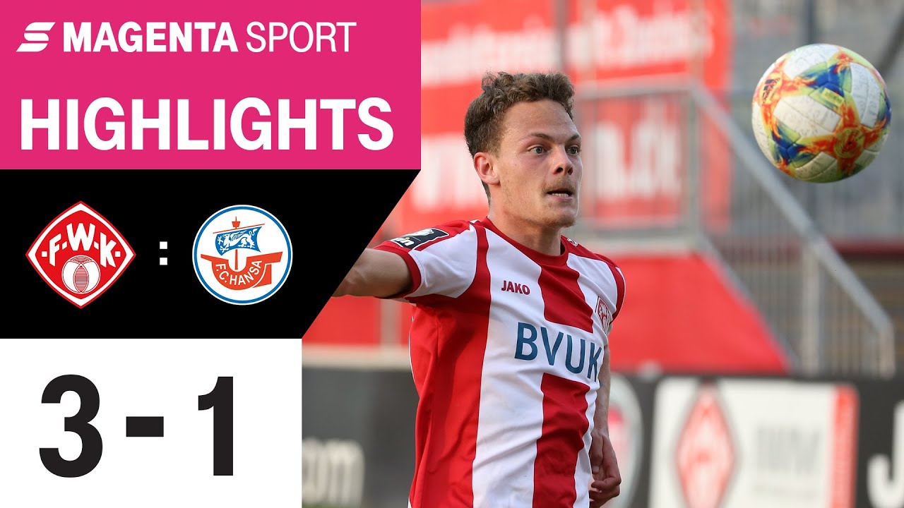 FC Würzburger Kickers - FC Hansa Rostock | 36. Spieltag, 2019/2020 | MAGENTA SPORT