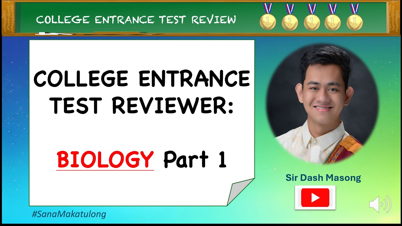 BIOLOGY Part 1 - College Entrance Test Reviewer