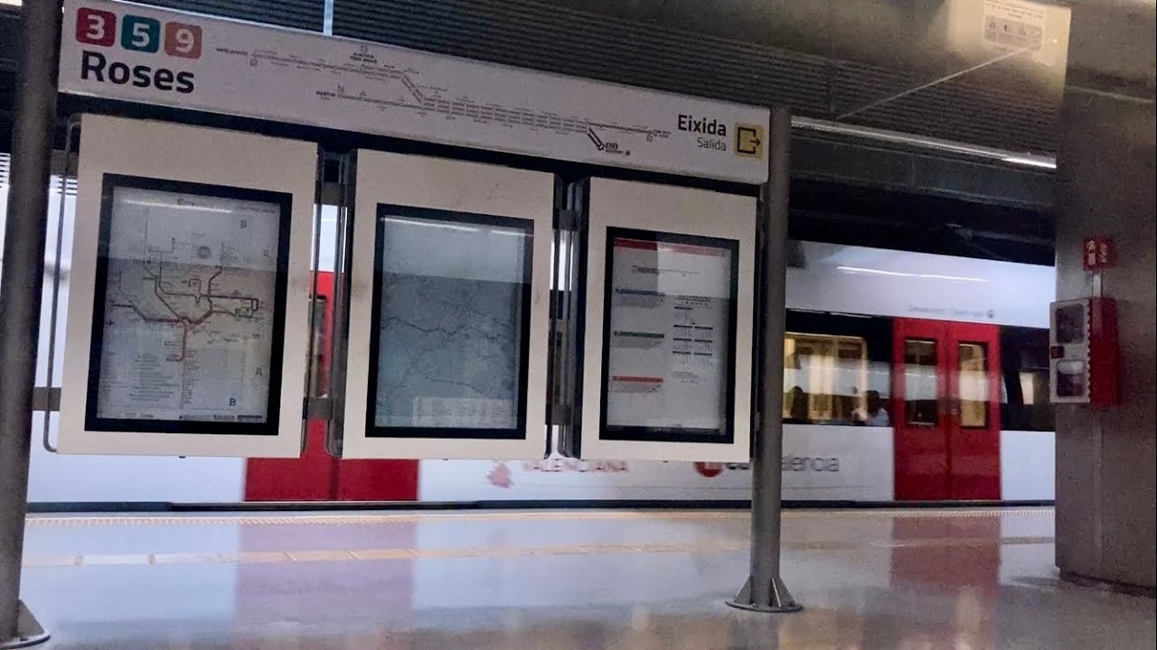 Metrovalencia L5 | Viaje de Marítim a Aeroport