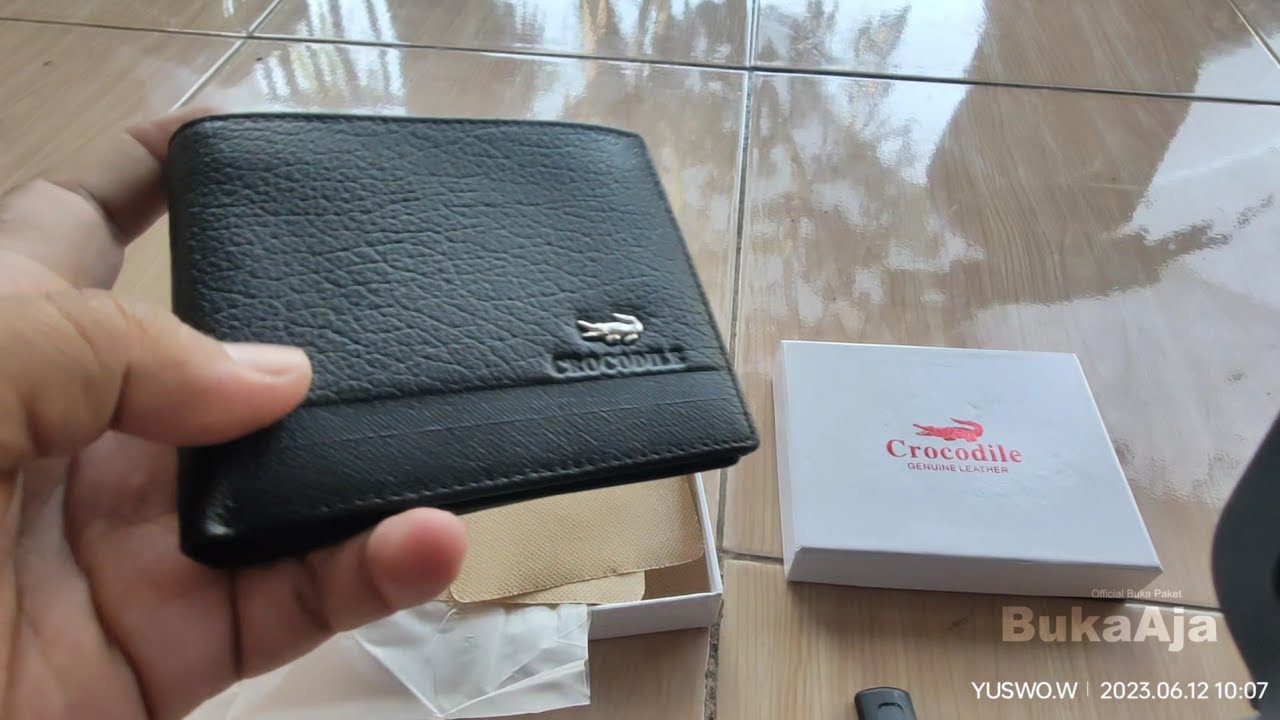 DOMPET KULIT ASLI IMPORT PRIA ED BLACK C1201-12 BRANDED MURAH KEREN