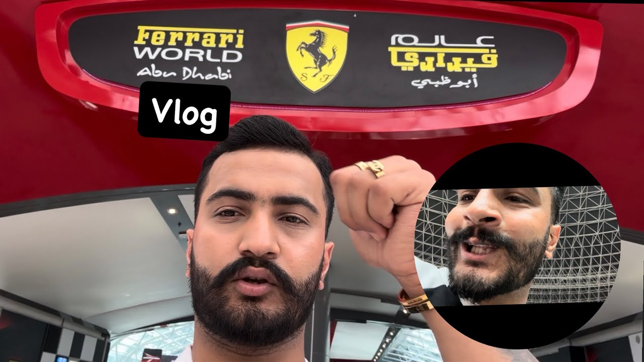 Ferrari world vlog 
