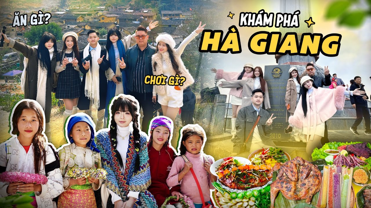 Vlog Du Lịch Hà Giang Cùng Các Thành Viên Gãy I Khám Phá Sông Nho Quế VÀ Lô Lô Chải l TRAVEL HAGIANG
