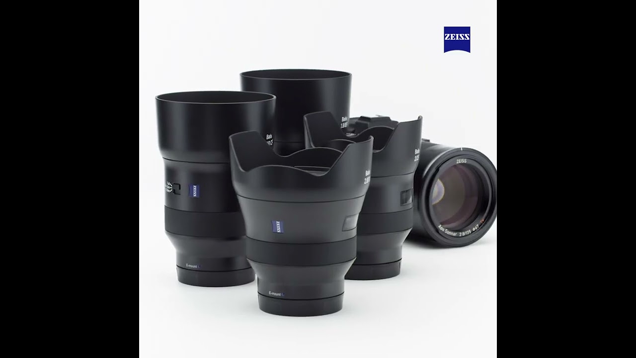 蔡司ZEISS Batis全系列包含超廣角到望遠的完整焦段（18mm、25mm、40mm、85mm、135mm）