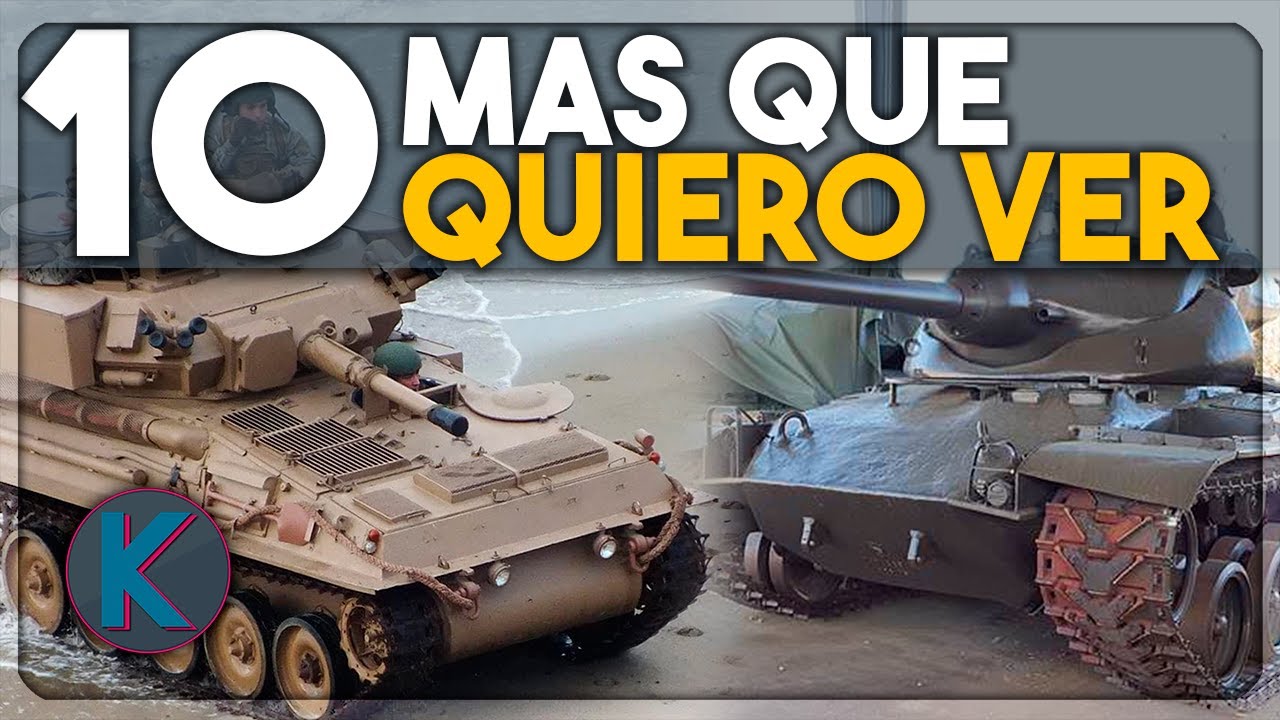 10 VEHICULOS MAS que quiero ver en War Thunder!