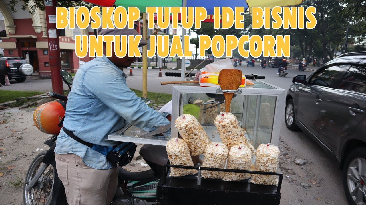 IDE BISNIS BRILIAN POPCORN BISA MENGHASILKAN UNTUNG 300 RIBU PER HARI~MEDAN STREET FOOD~PART 5
