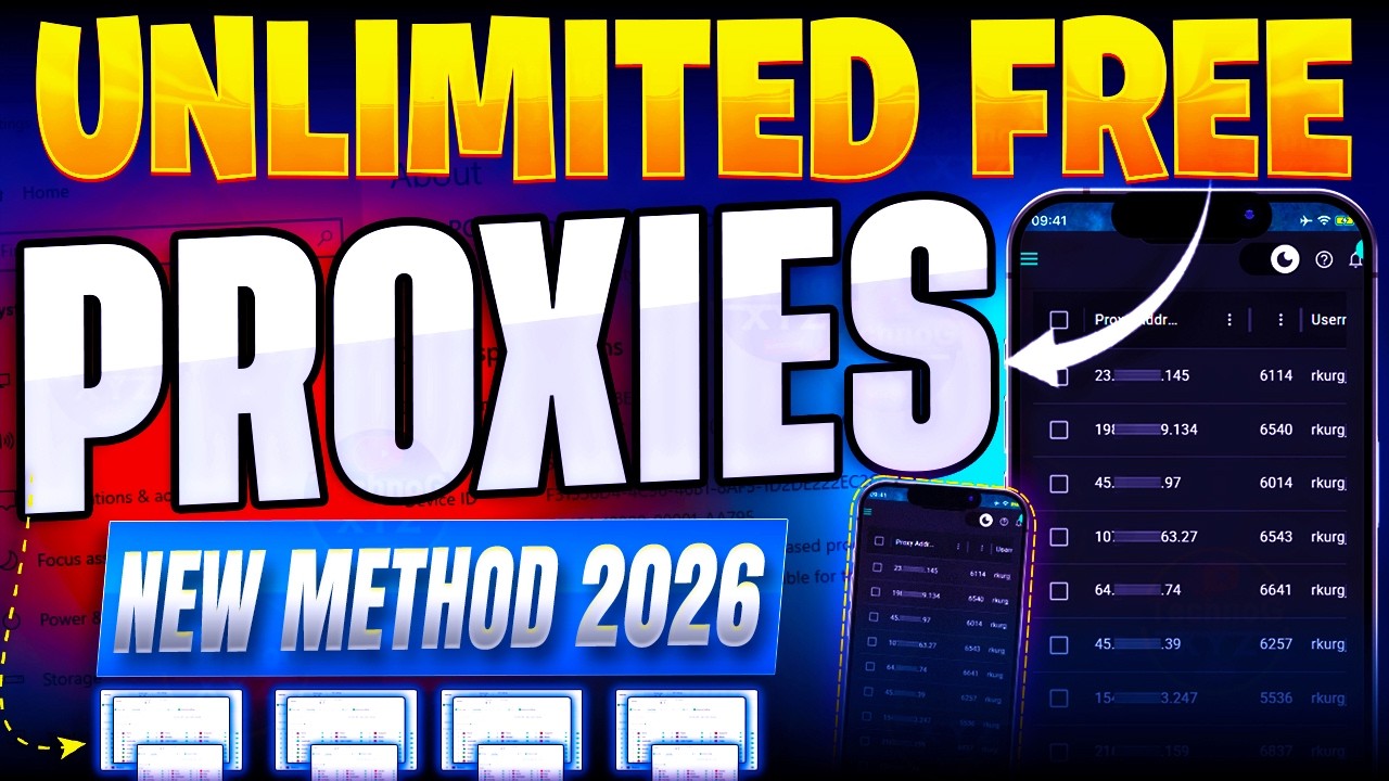 BEST Residential Proxy | How to Get Unlimited free Proxy in All Country | Free Proxy | Fast internet