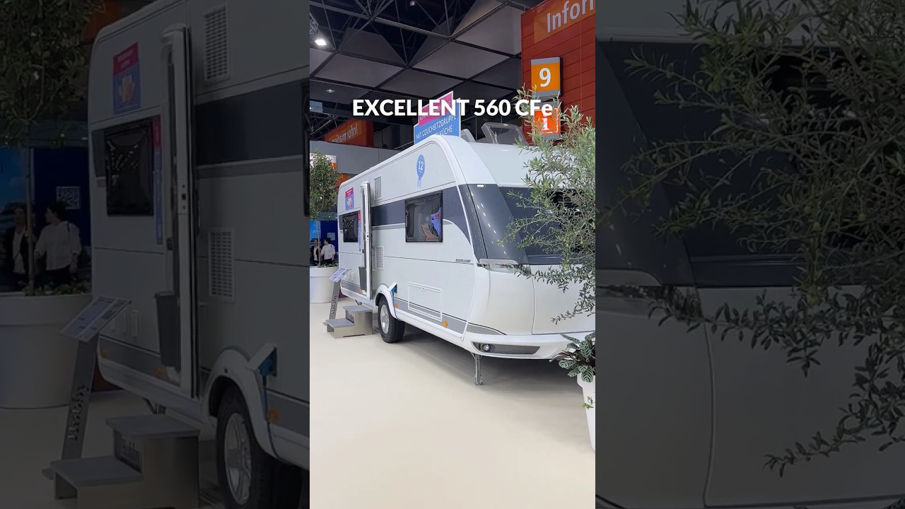 Caravan for excellent travel experience 🙏🏻 Hobby EXCELLENT 560CFe