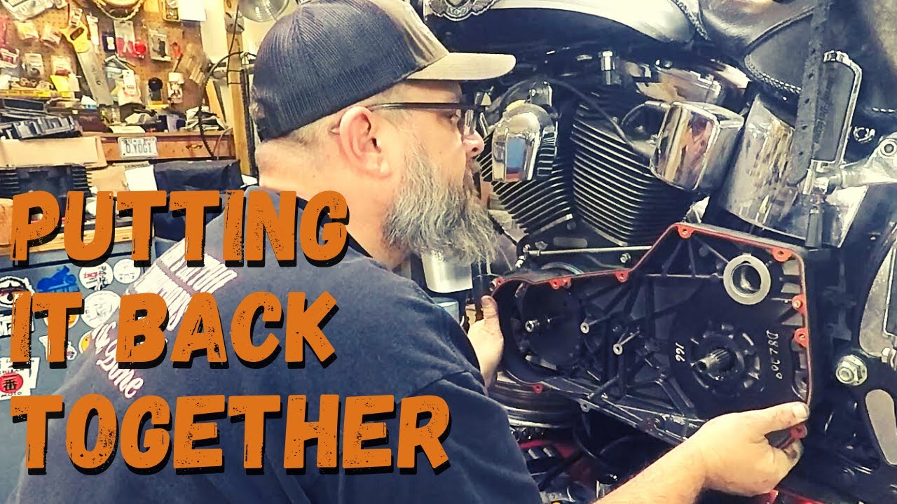 Harley Softail Primary Reassembly Part 3