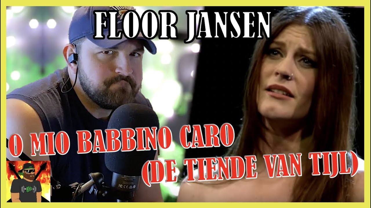 I'm Not Okay! | Floor Jansen - Puccini: O mio babbino caro - De Tiende van Tijl | REACTION