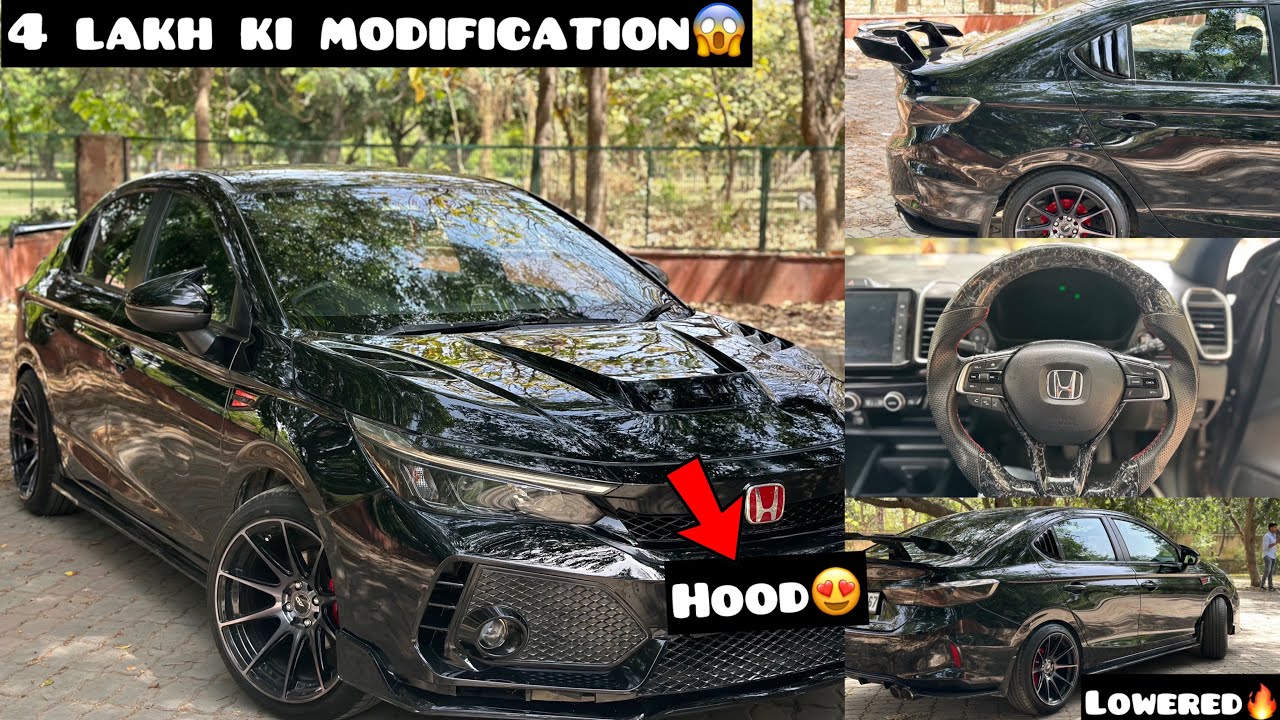 🔥🔥2023 Honda City Facelift😱|| Full Modified🔥|| Loud exhaust🔥|| Interior😍