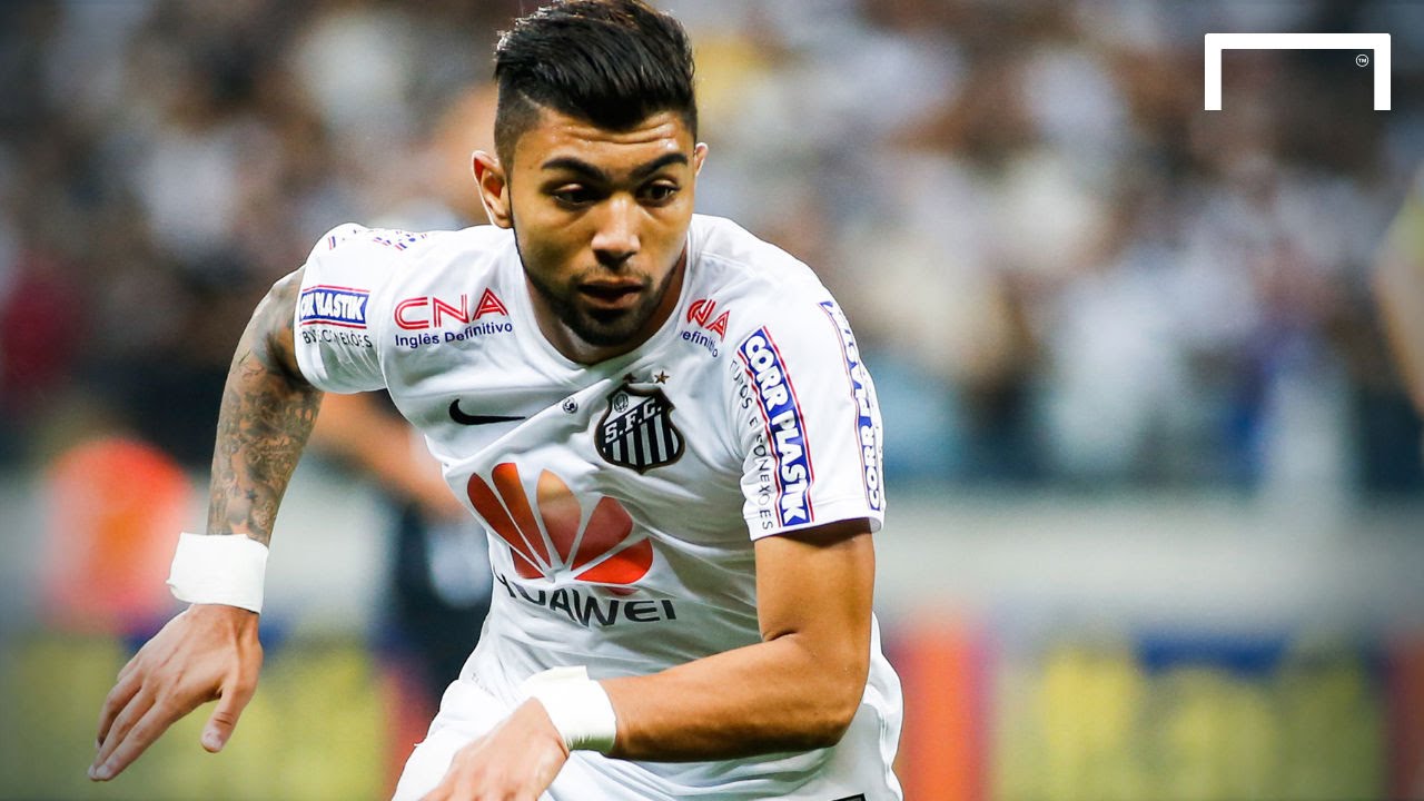 The new Neymar? Santos wonderkid Gabriel Barbosa scores a great goal