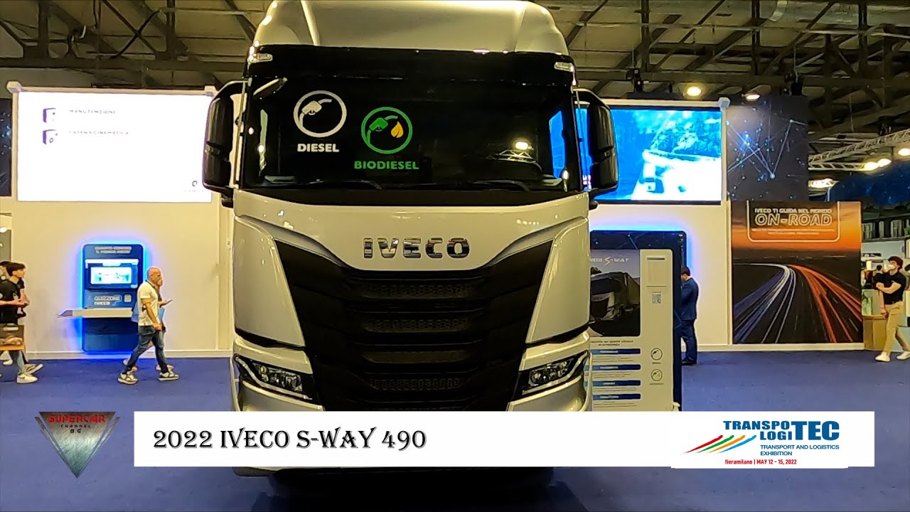 2022 Iveco S Way 490 Interior and Exterior Walkaround Transpotec Logitec 2022