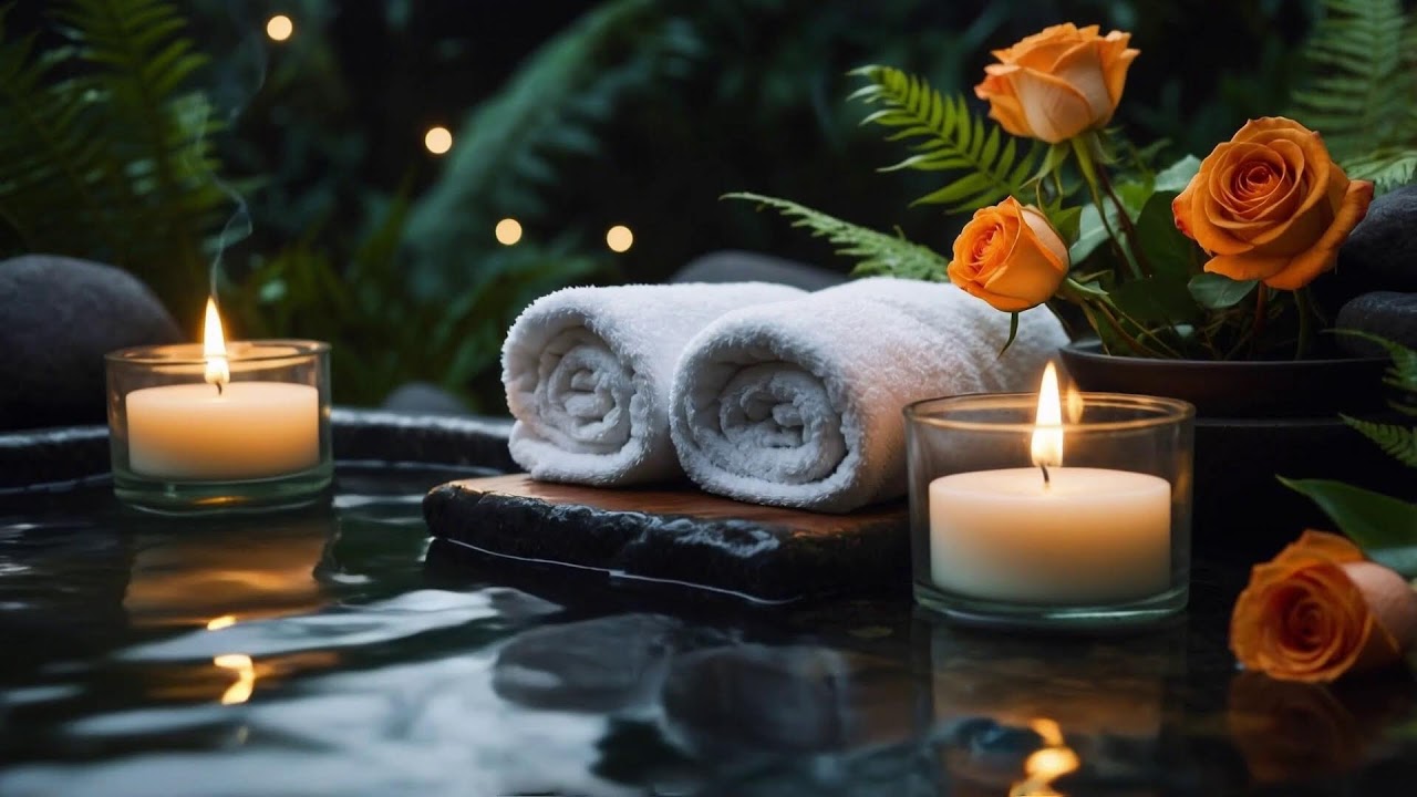 Relaxing Spa Music 🌺 Calm Your Mind Instantly, Release Stress, Insomnia Healing Piano Music 2