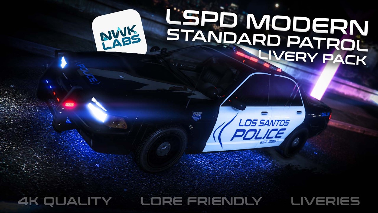 LSPD MODERN STANDARD LIVERY PACKAGE | NWK LABS
