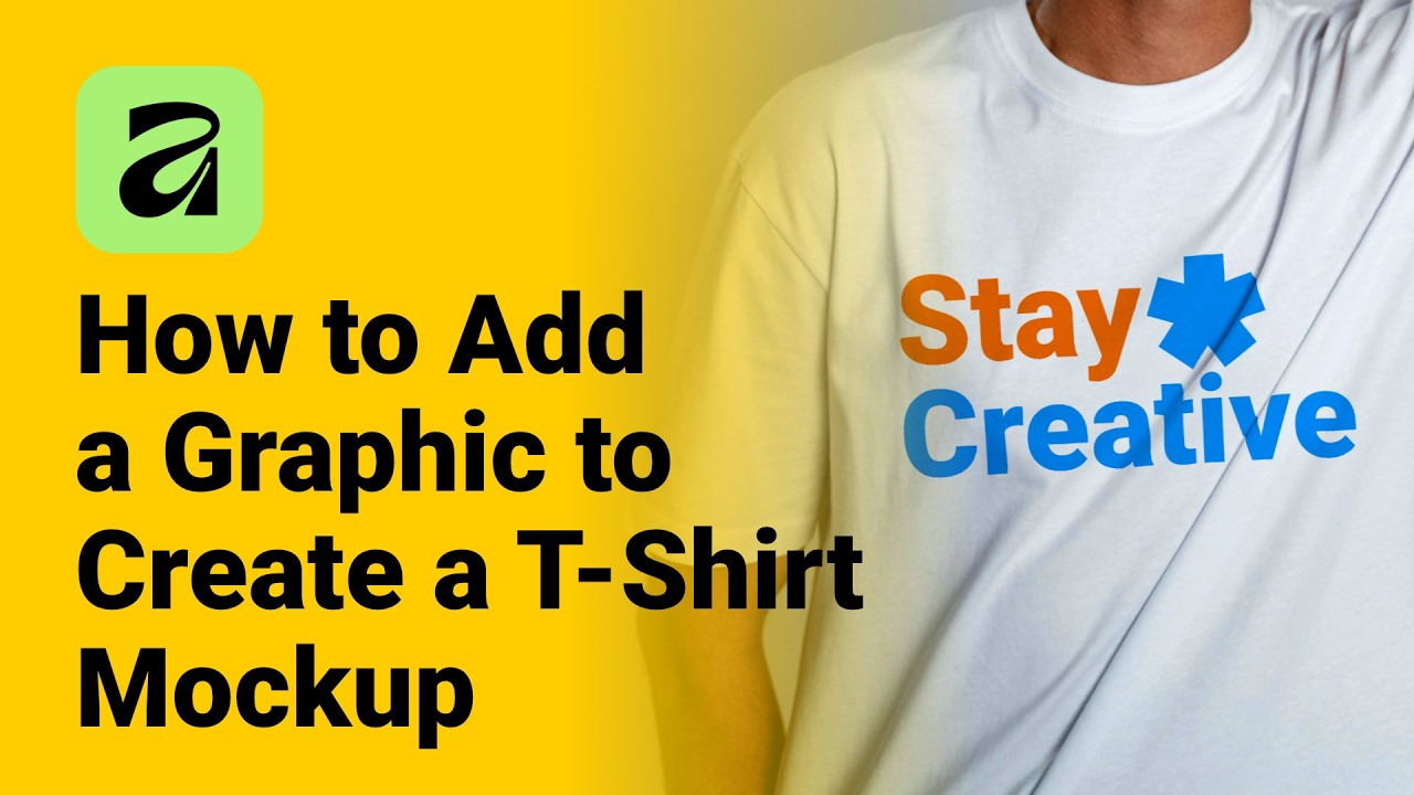 How to Add a Graphic to Create a T-Shirt Mockup in Affinity
