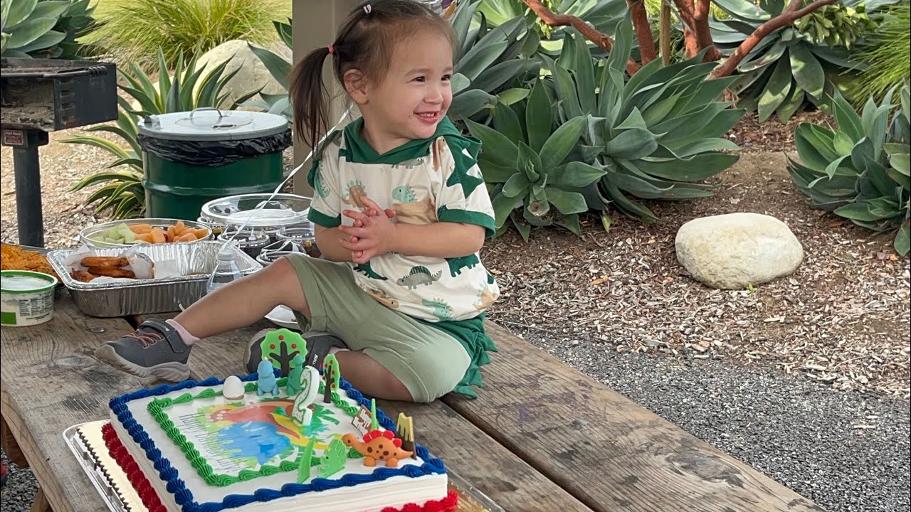 🌴🎊🫧 Lily’s 2nd Birthday Party in Thousand Oaks! Celebrating at Paige Lane Neighborhood Park 🌴🍰🎉🎁🎀